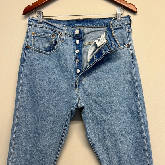 Women’s, Jeans, Levi’s 501, 30 x 28, Blue - Picture 6 of 9